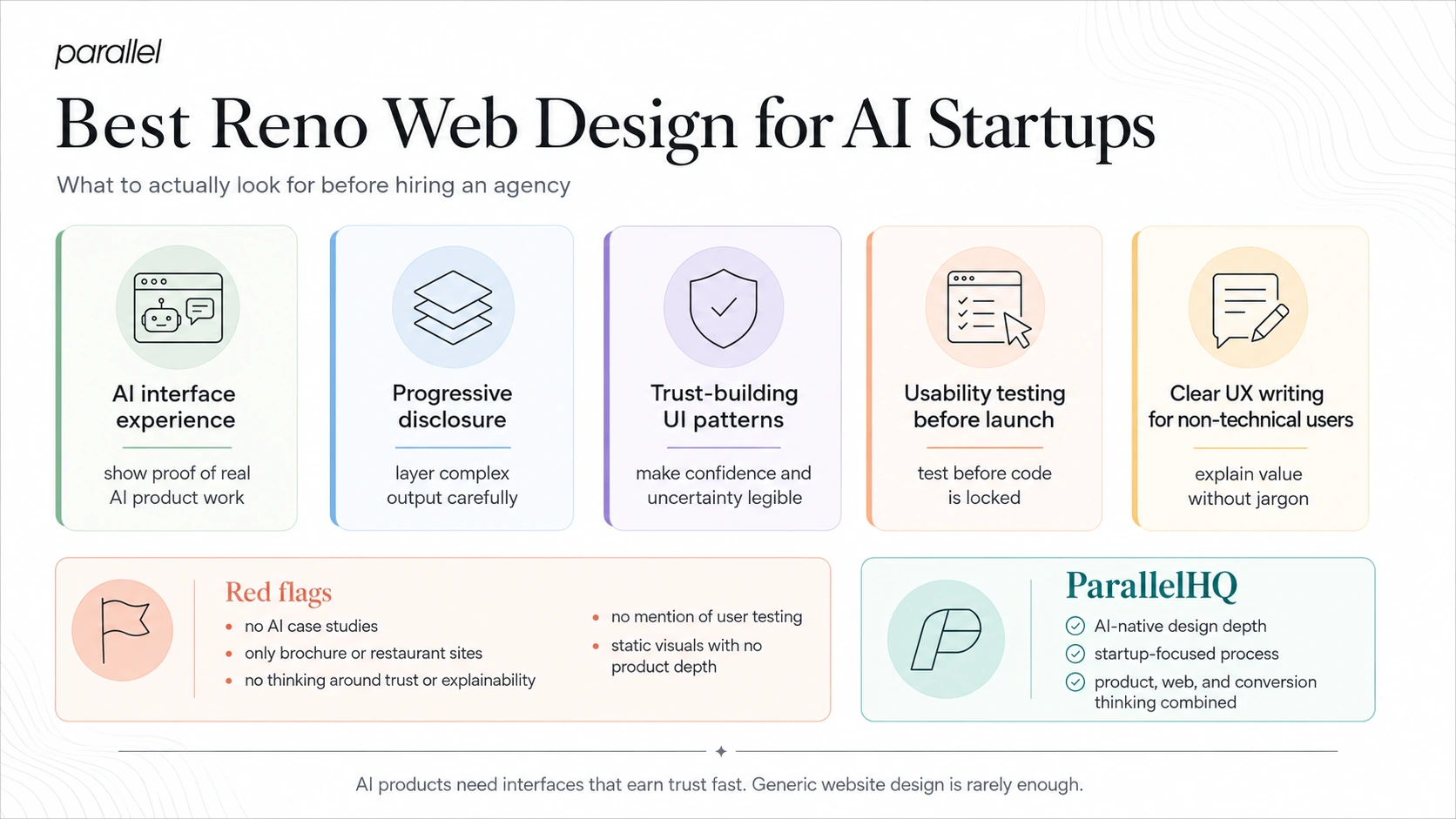 Best Reno Web Design for AI Startups: What to Actually Look For