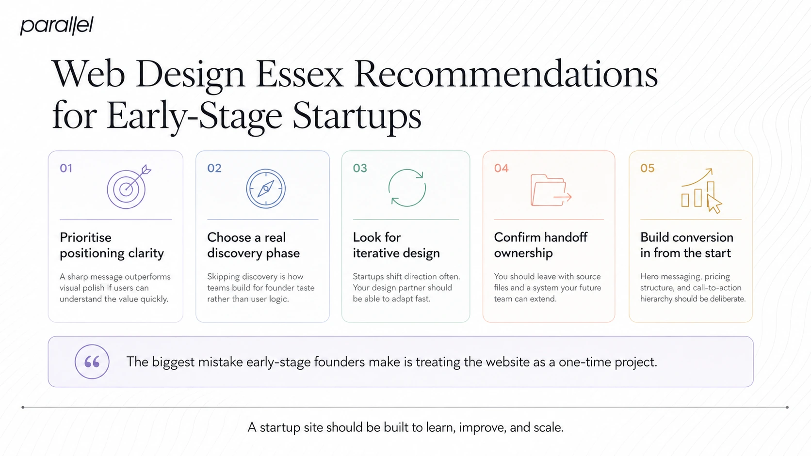 Web Design Essex Recommendations for Early-Stage Startups