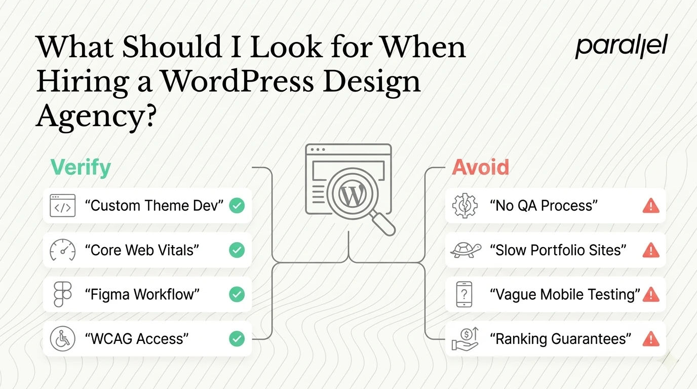 What Should I Look for When Hiring a WordPress Design Agency?