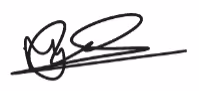 A simple black scribble on a white background.