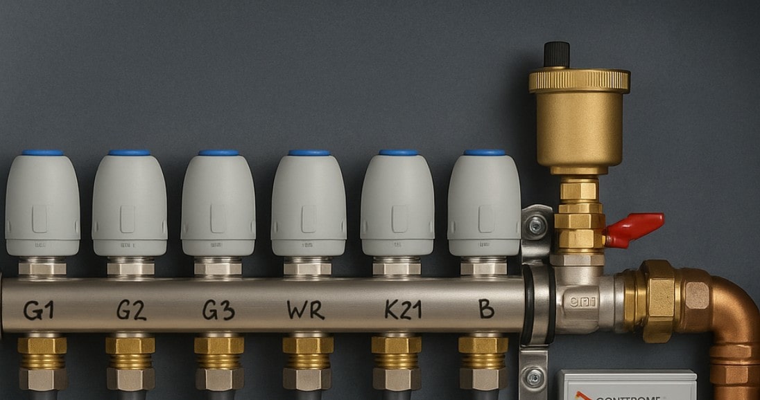 Fußbodenheizung automatisch entlüften