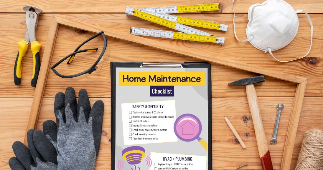 Home maintenance checklist