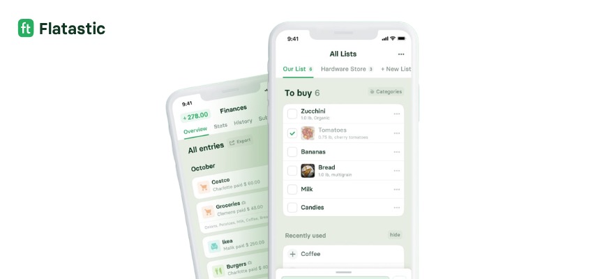 flatastic log household app