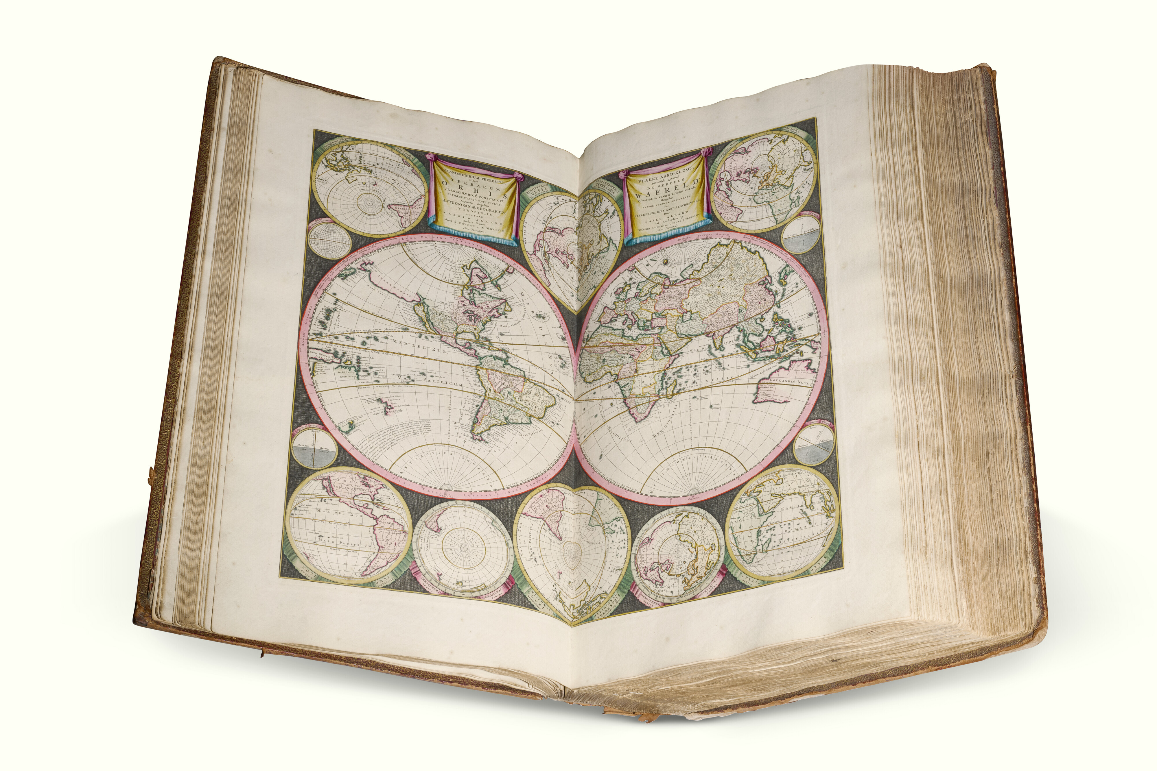 OTTENS, Reiner (1698-1750) and Josua OTTENS (1704-1765). [Composite Atlas.] Atlas van vyregezogte Landkaarten. Amsterdam, c. 1730.