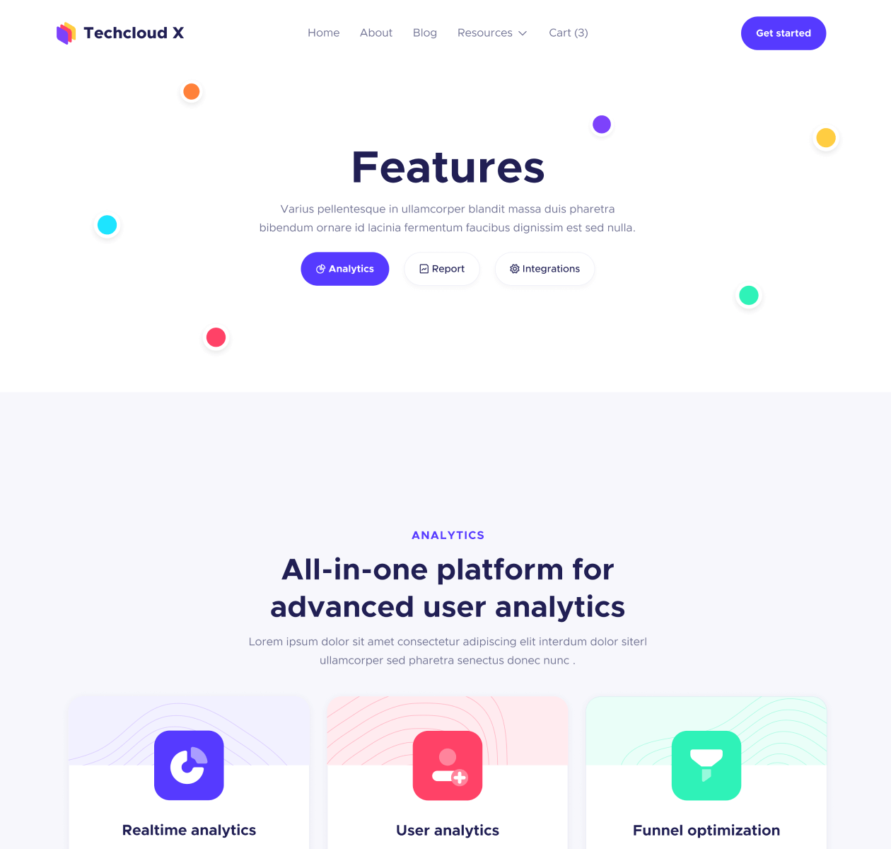 Features V2 - Techcloud X Webflow Template