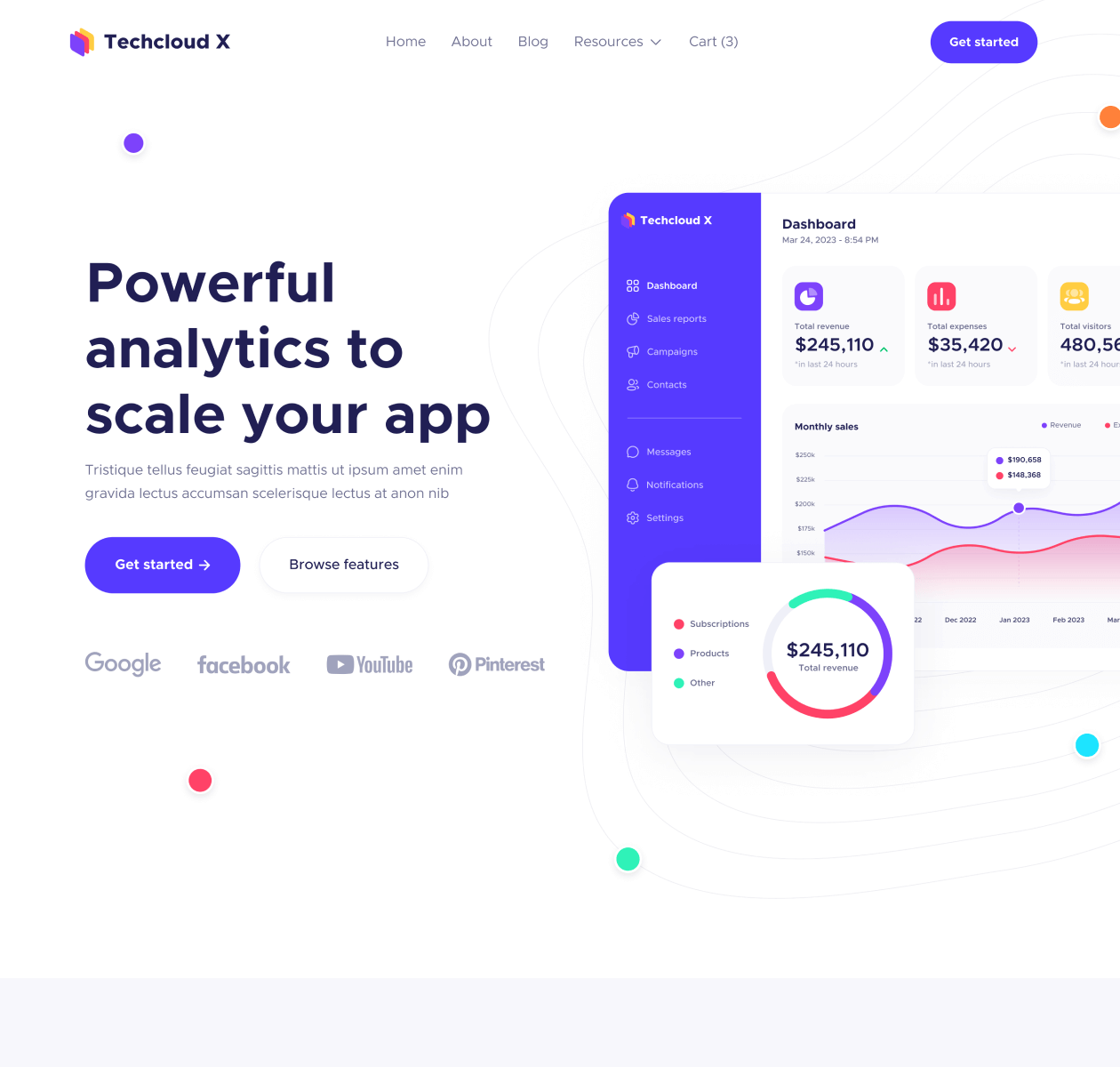 Home V2 - Techcloud X Webflow Template