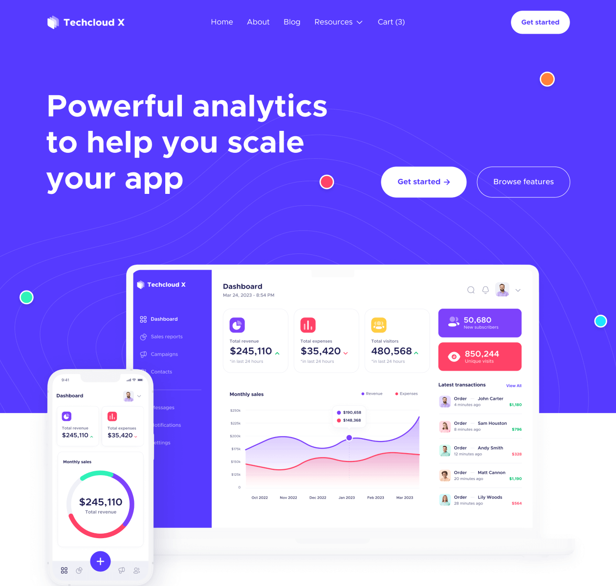 Home V3 - Techcloud X Webflow Template