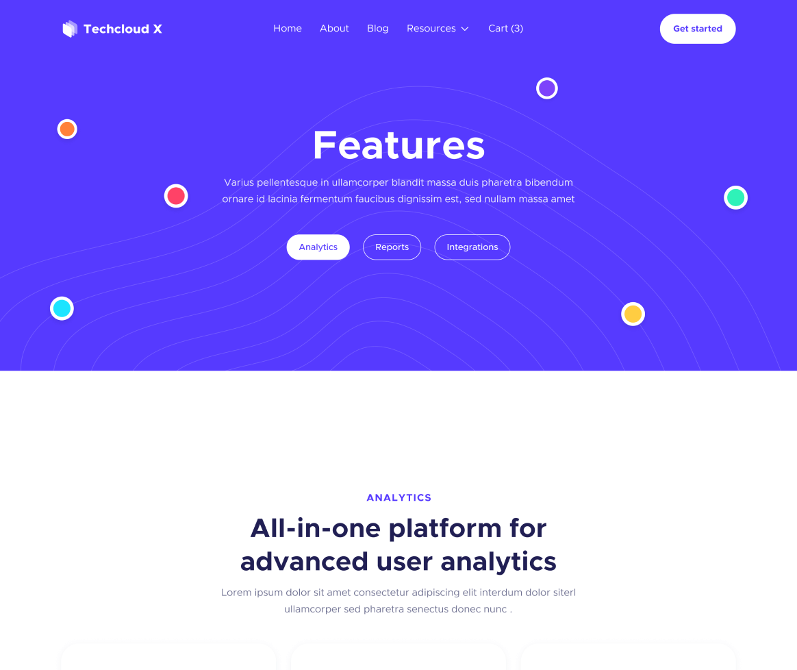 Features V3 - Techcloud X Webflow Template