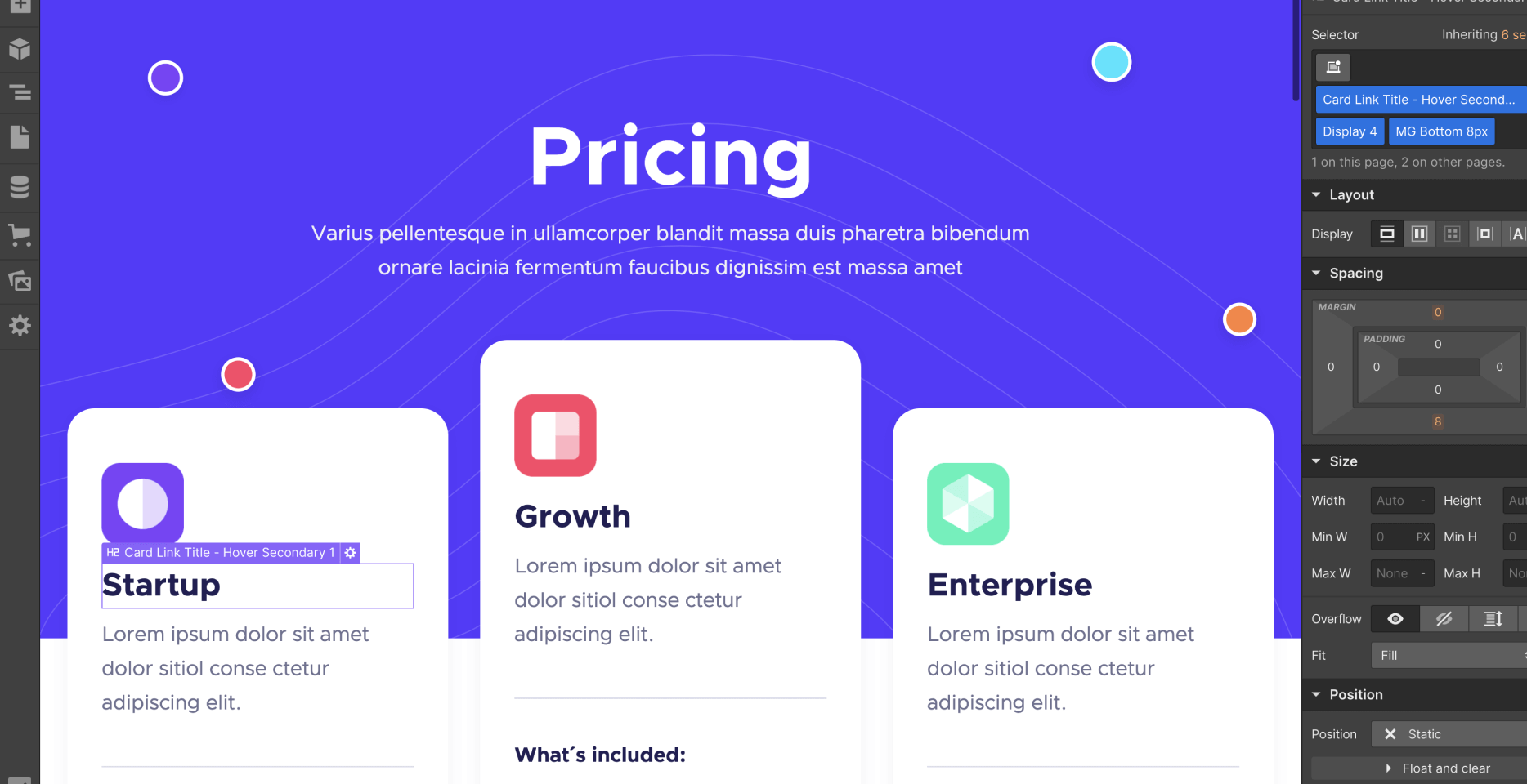Pricing - Techcloud X Webflow Template