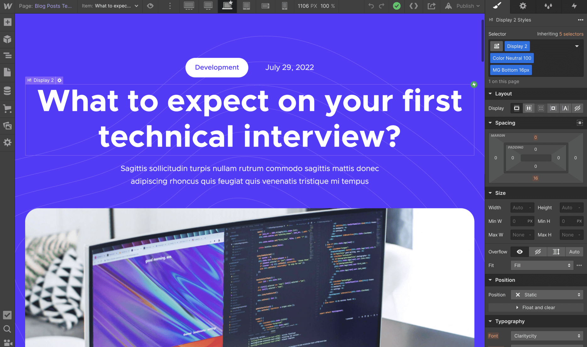 CMS Page - Techcloud X Webflow Template