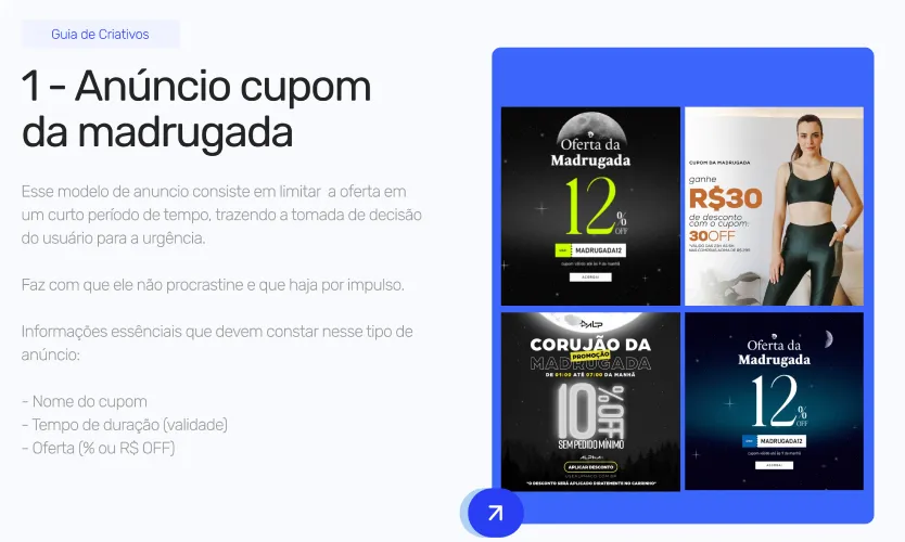 preview do guia de criativos