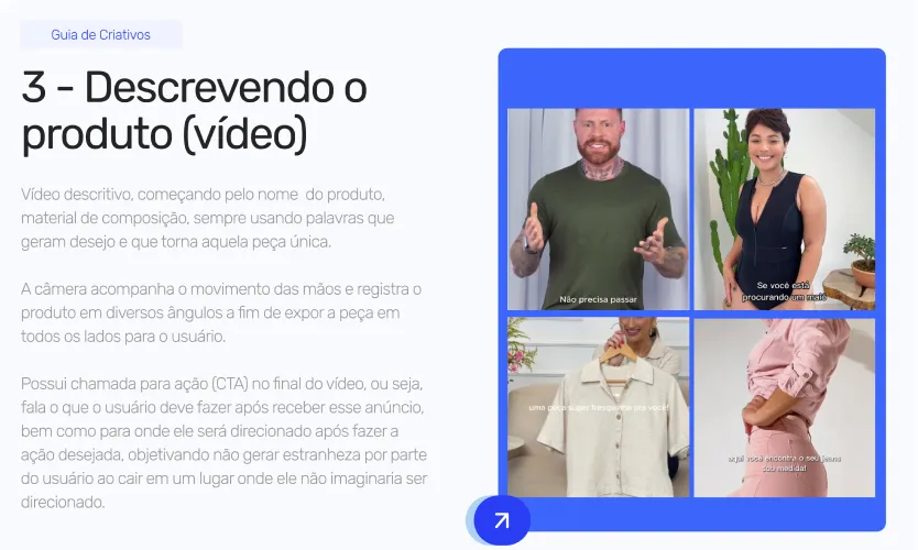 preview do guia de criativos