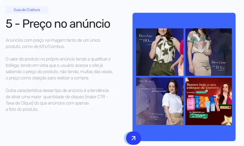 preview do guia de criativos