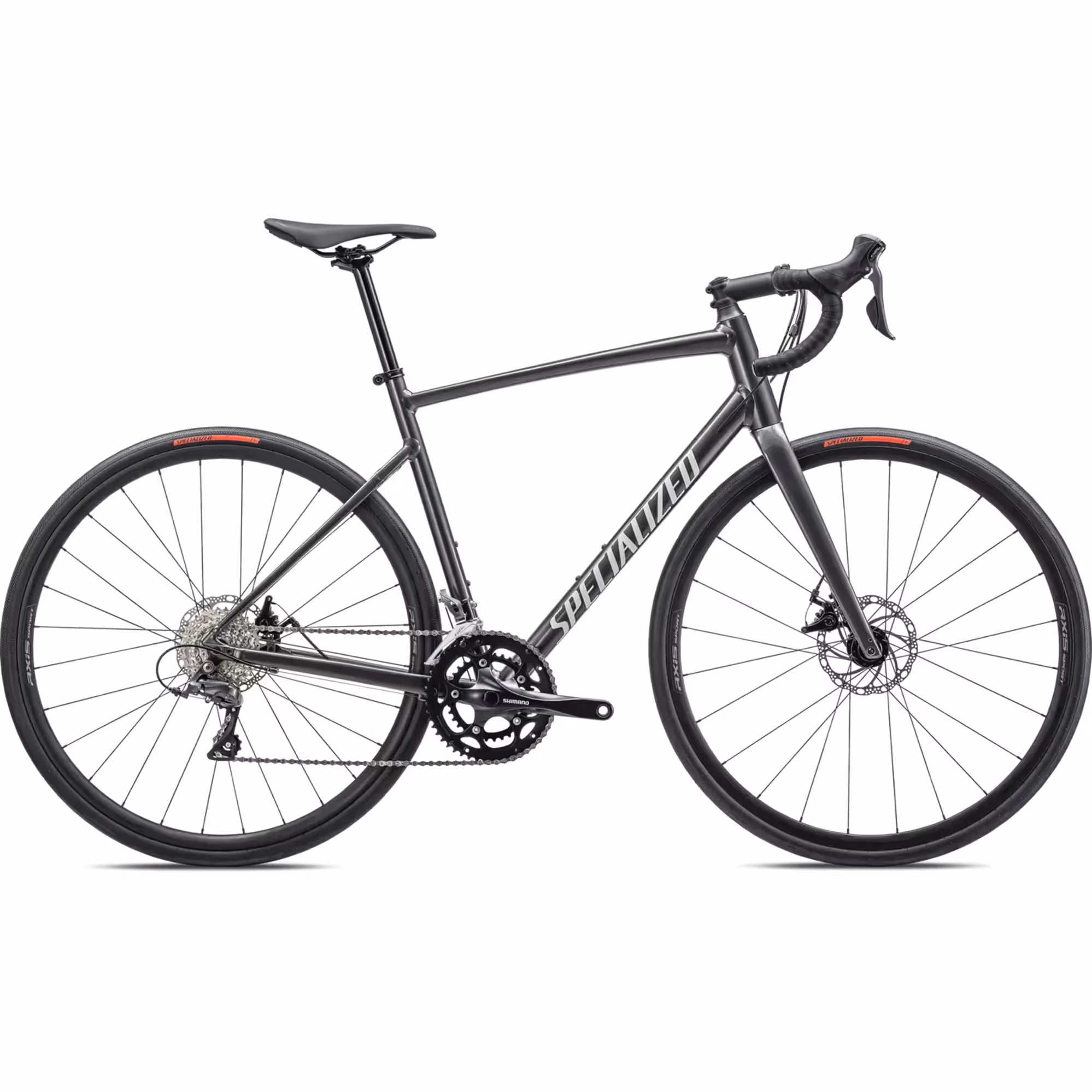 Specialized Allez E5 Disc Road Bike 2026 in Smoke/White/Silver