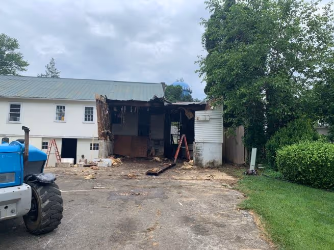 shop renovation project