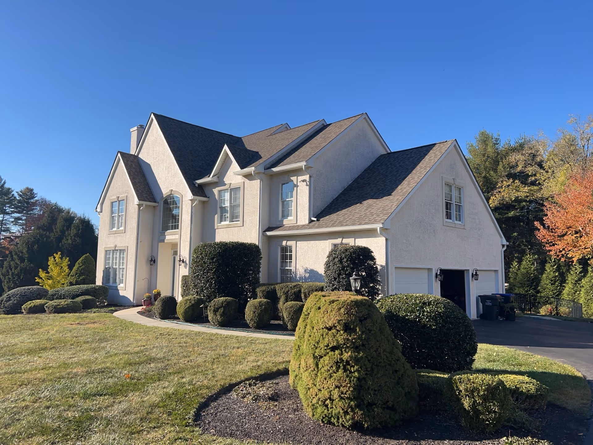 Complete stucco remediation for home in Chadd's Ford, PA-41