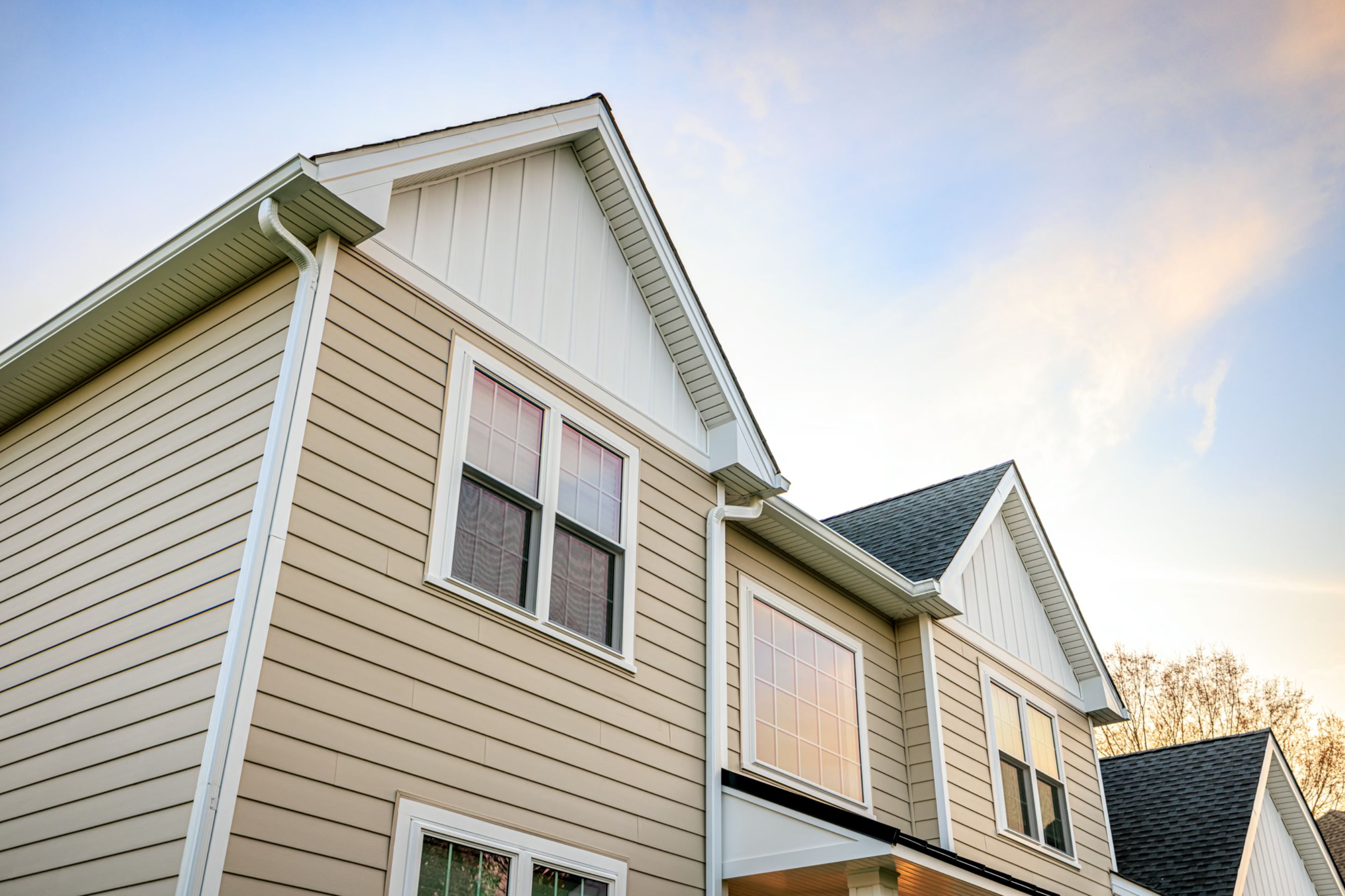 Azek trim on home in Kennett Square, PA