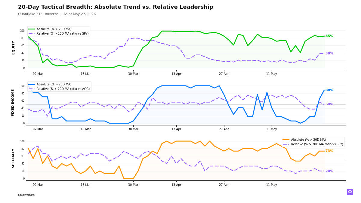 20-Day Tactical Breadth Chart