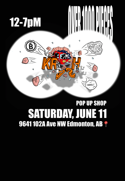 HeartRFallin - KRASH Tour poster by: Eric Carchidi (CIRE Victor)