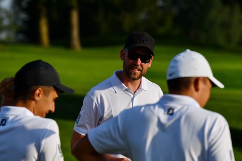 Arne Dickel beim Coaching