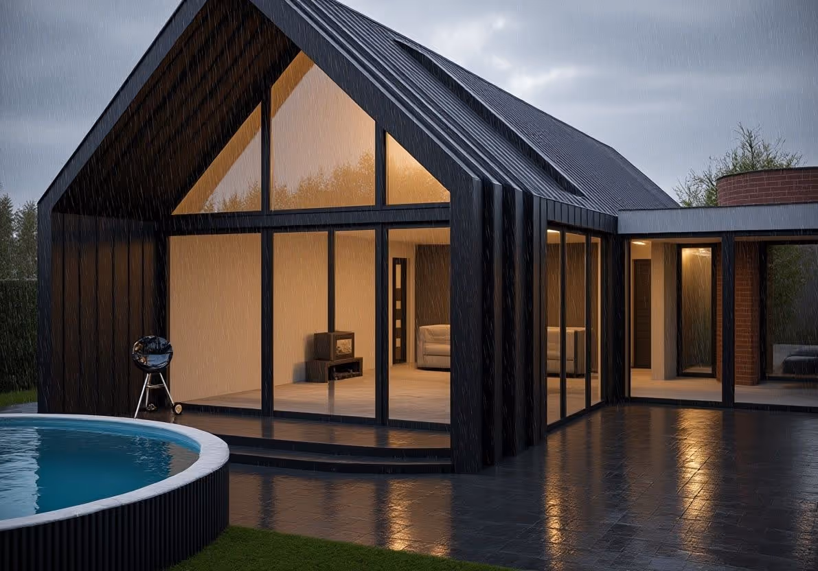 Chief Architect rendering of a residential house