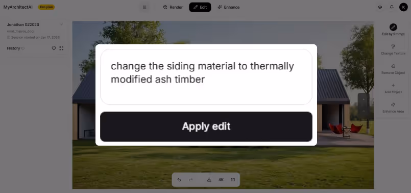 AI style transfer feature