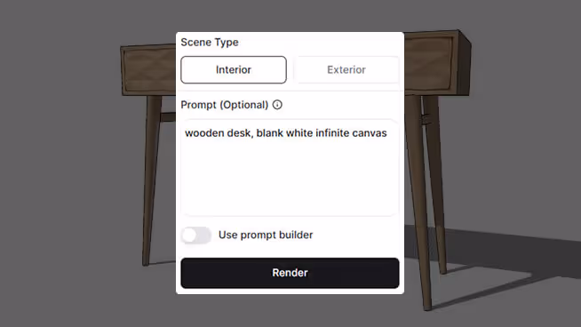 MyArchitectAI app interface