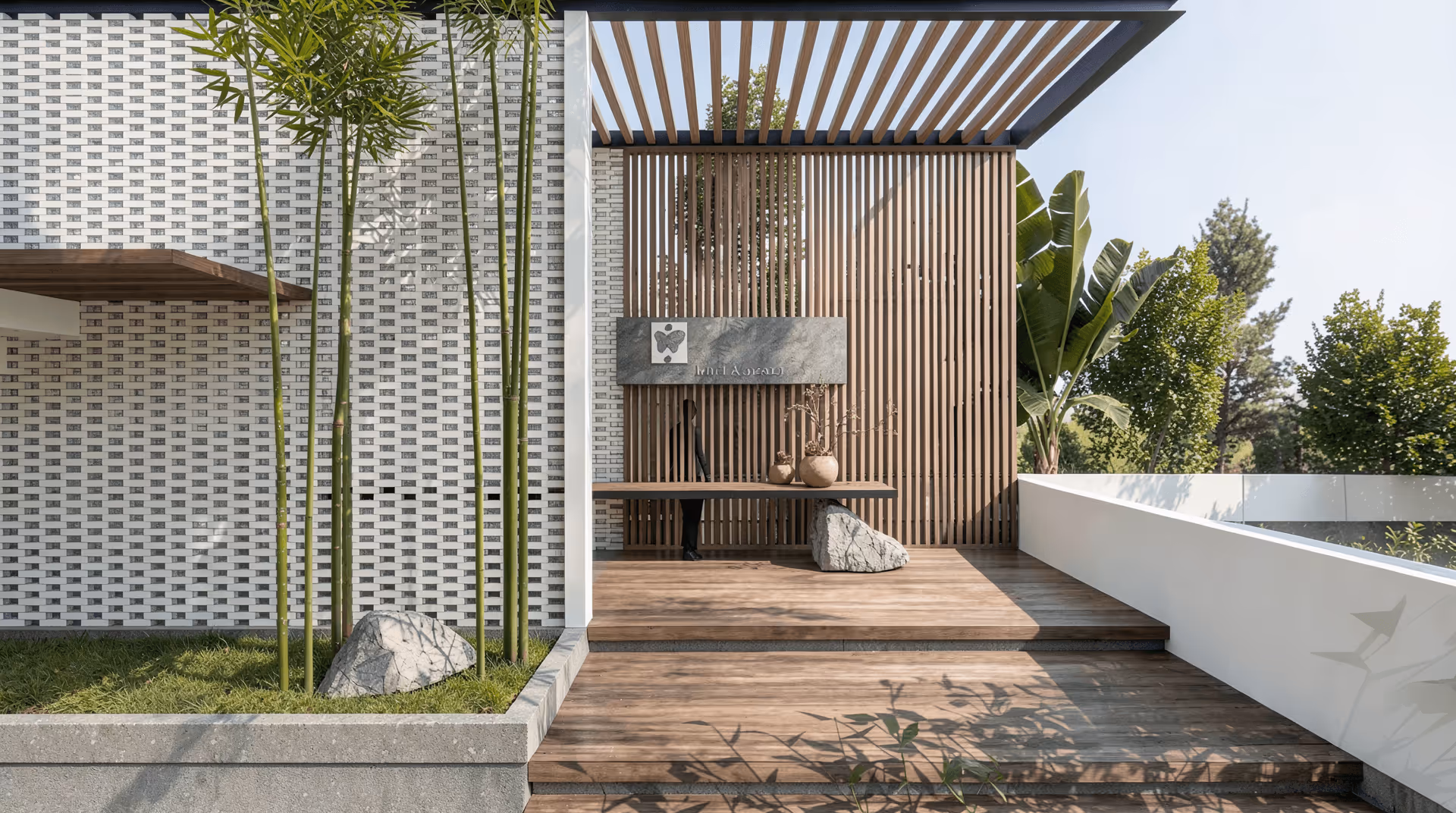 Exemplo de renderização do Vectorworks