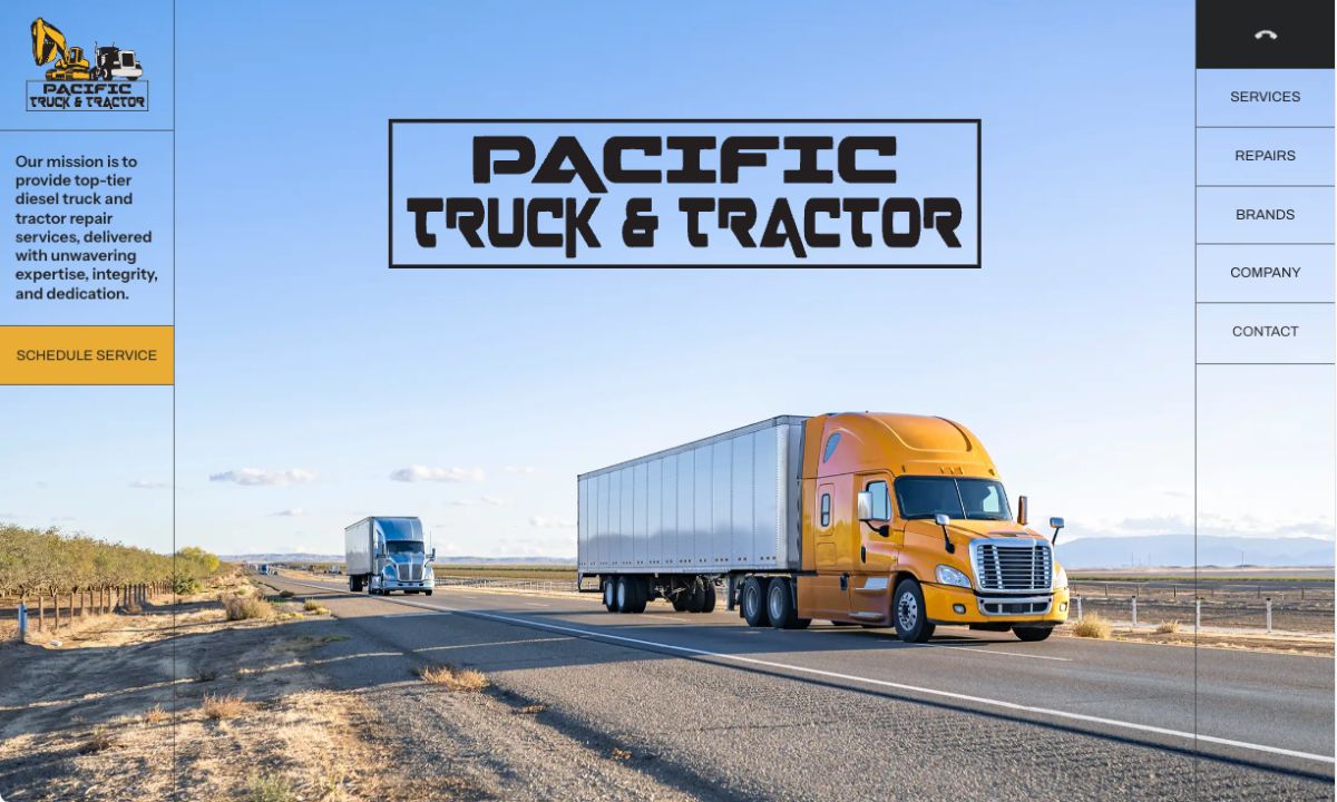 Pacific Truck & Tractor — Diesel repair shop in San Lorenzo, California