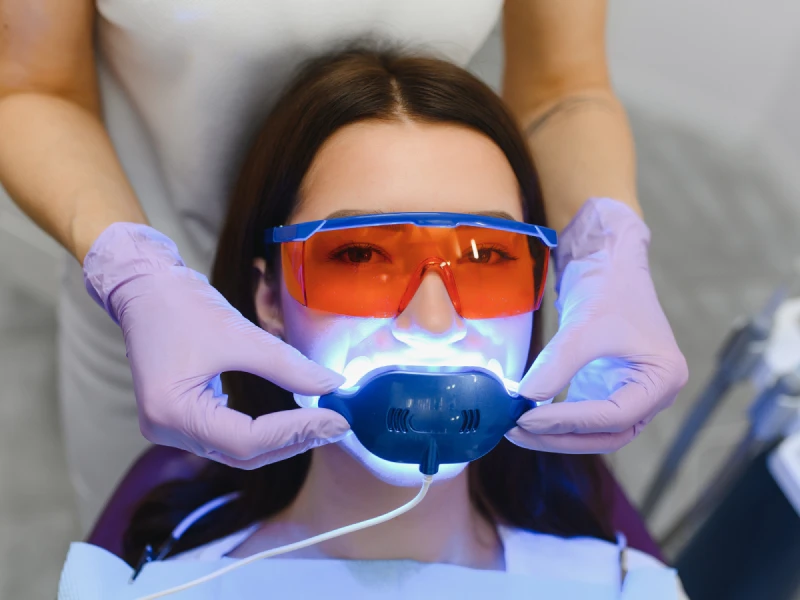 Patient enquiring about our teeth whitening in Greenville, TX.