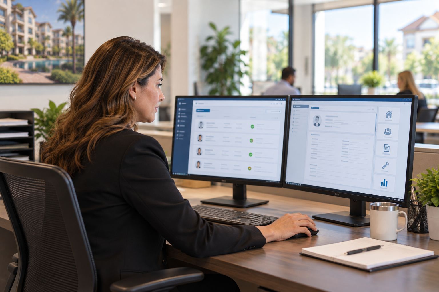 Community association manager using connected resident onboarding and association management systems to streamline resident data handoffs.