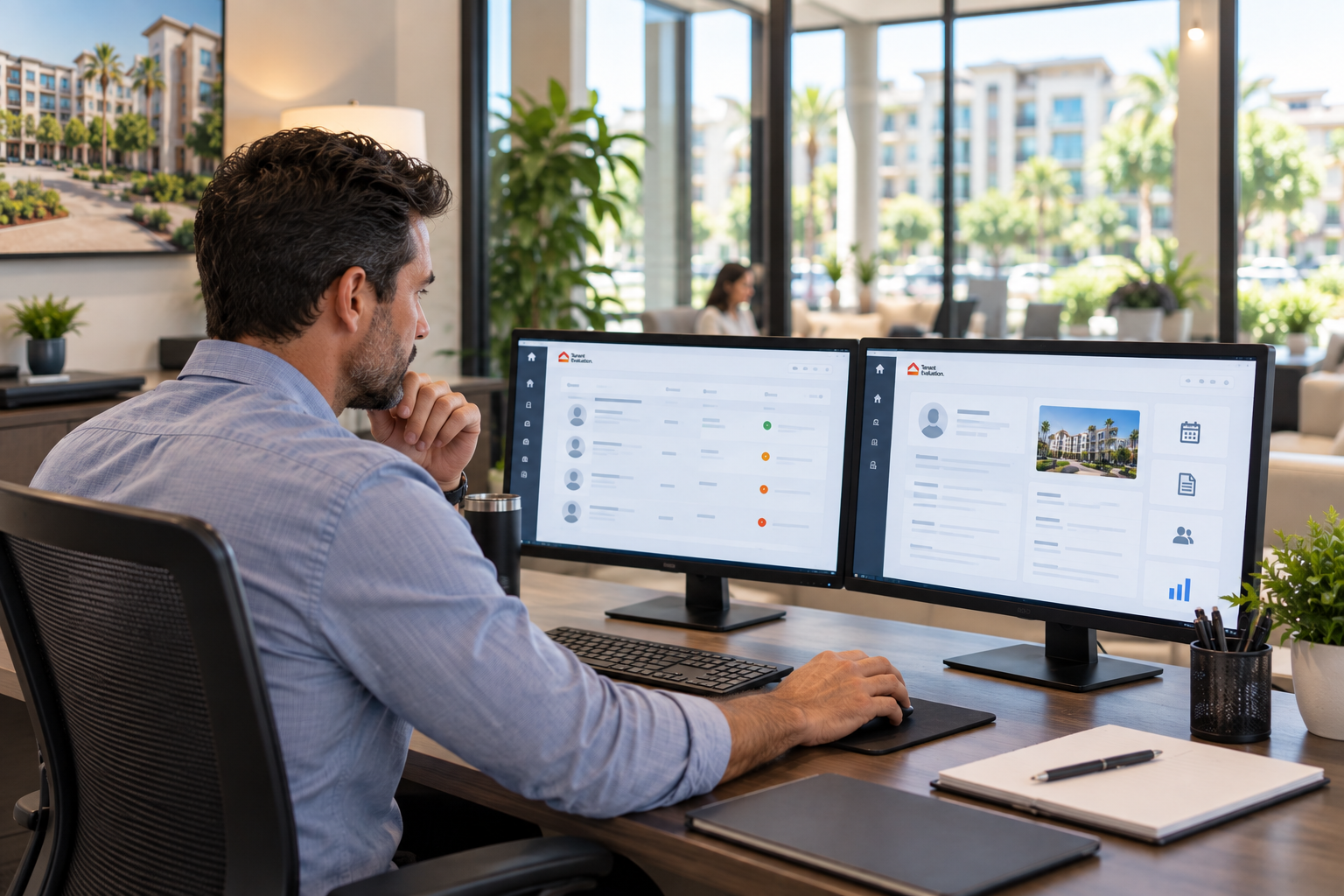 Community association manager using TenantEvaluation to monitor lease activity and resident records across a growing portfolio of HOA and condo communities.