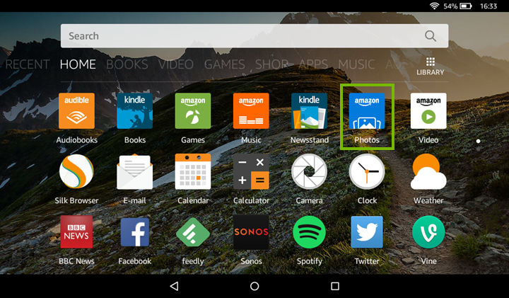 Access Fire Tablet Photos Where Stored Support