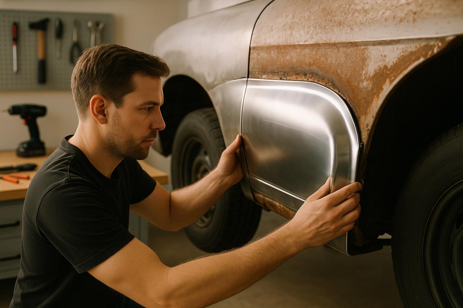 How to Fit a Fender Patch Panel for Rust Repair