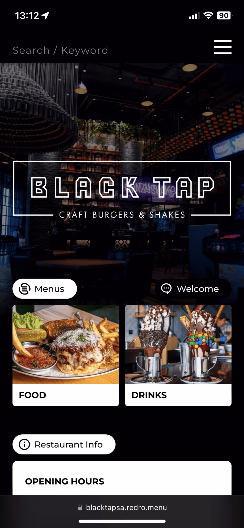Finding Sushi Digital Menu