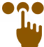 Finger tapping icon