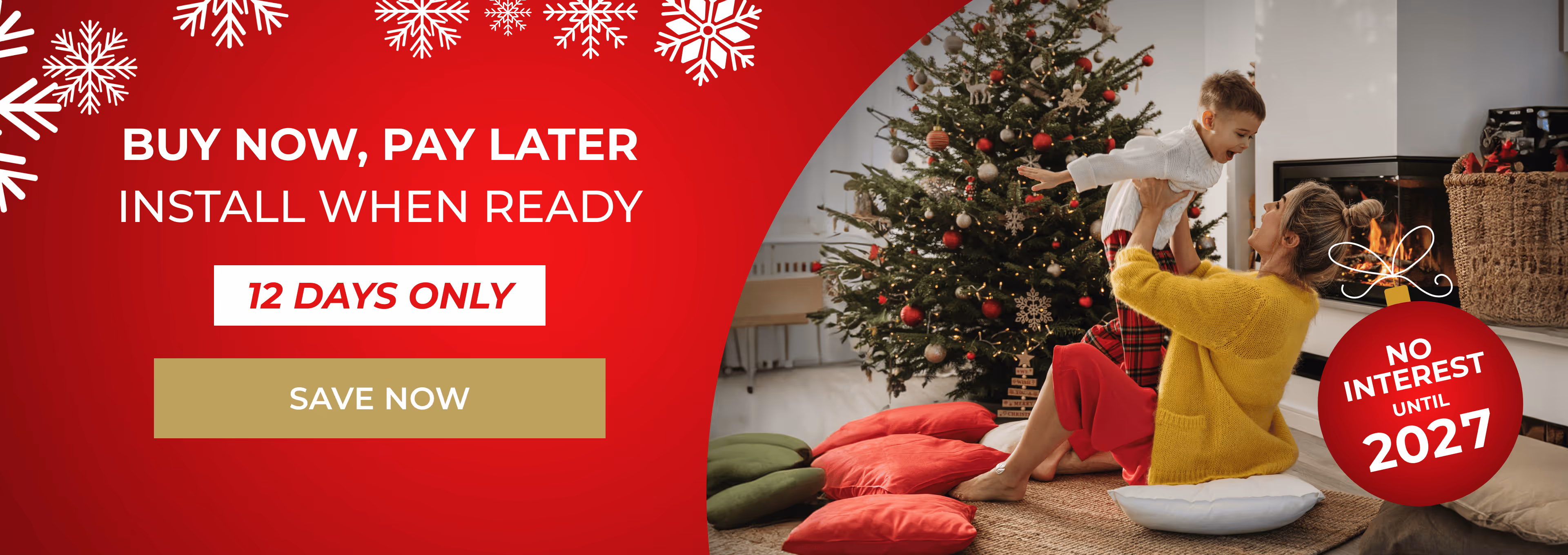 Hardwood flooring in the living room