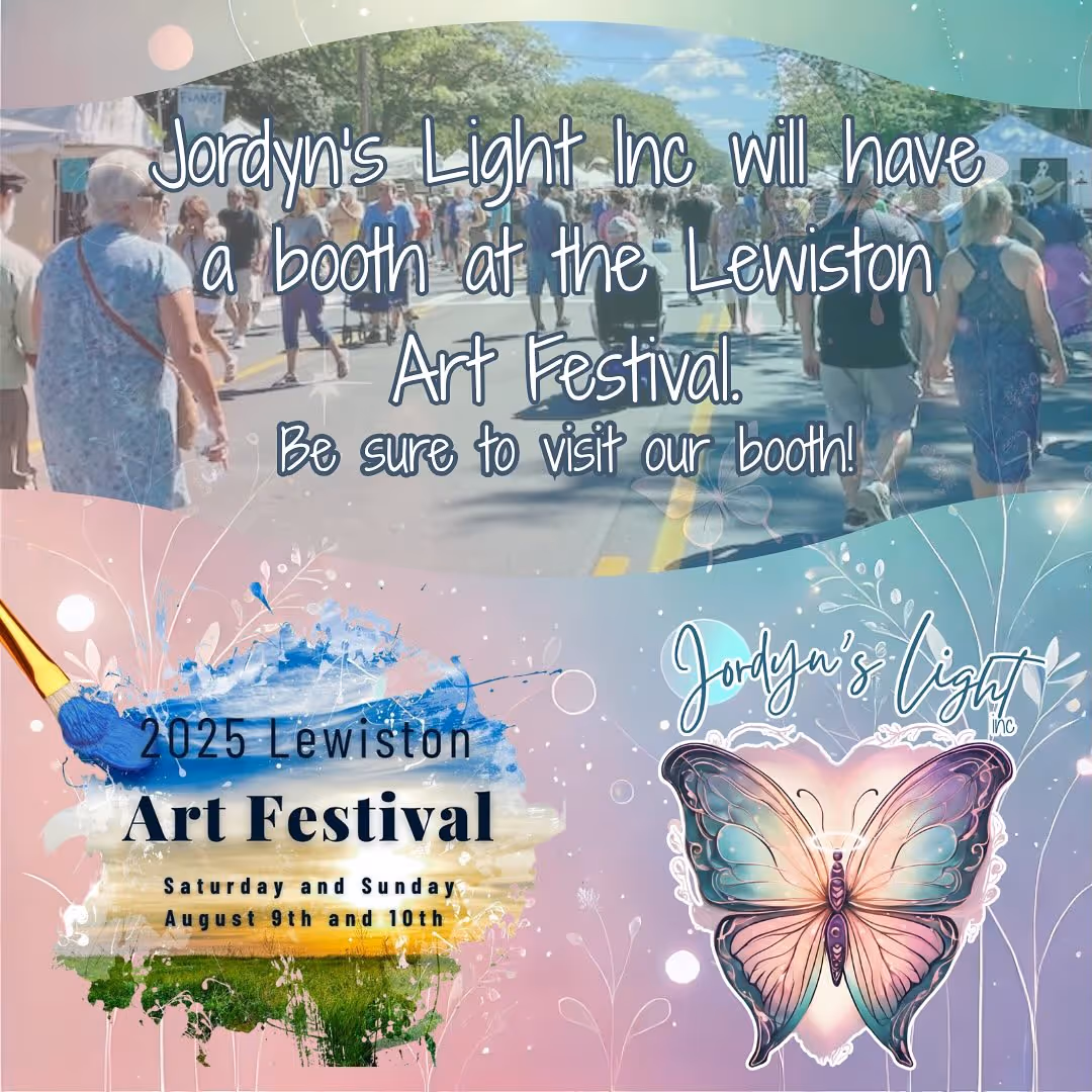 Jordyn’s Light at the 2025 Lewiston Art Festival