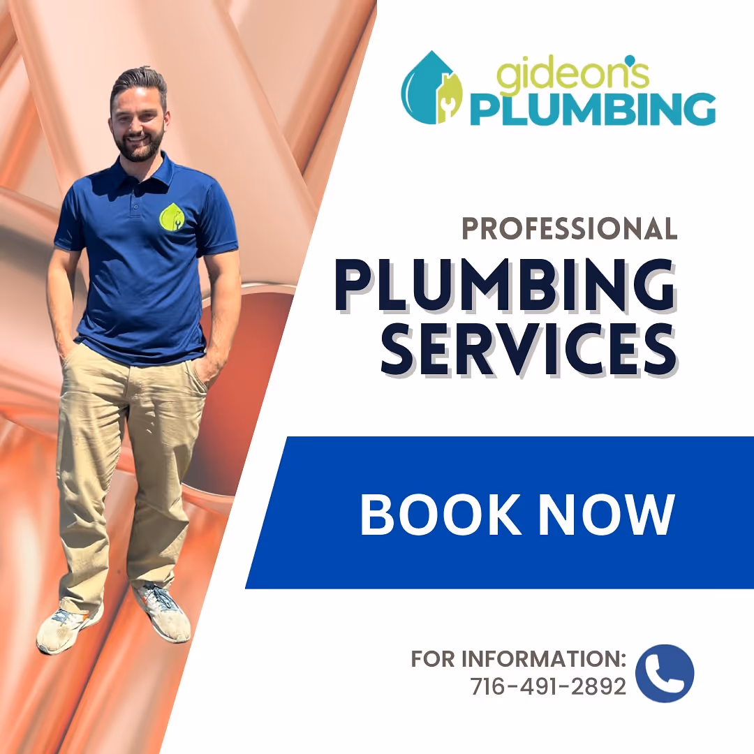 Gideon’s Plumbing provides reliable plumbing for homes and businesses in Buffalo and Western New York. Call today for fast, high-quality service.