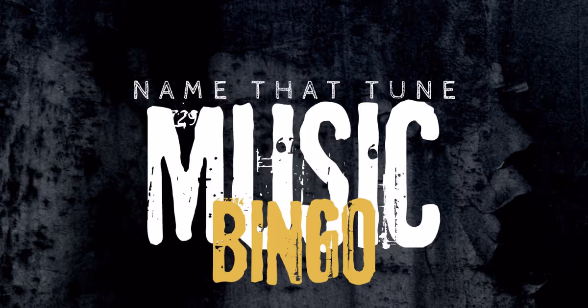Name That Tune Bingo at Blitz Bar Room