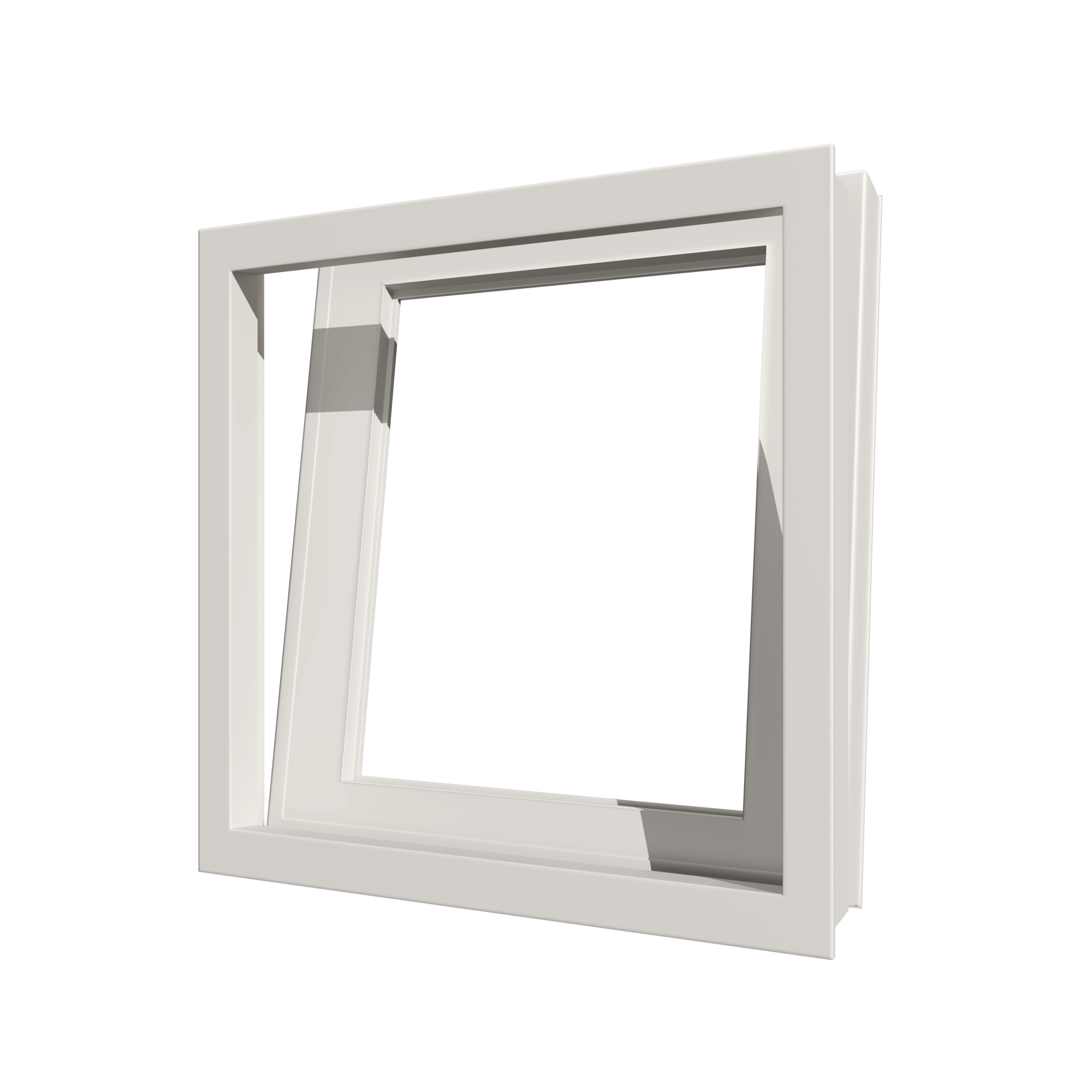 Aluminium Draaikiepramen 1, 2 of 3 vakken