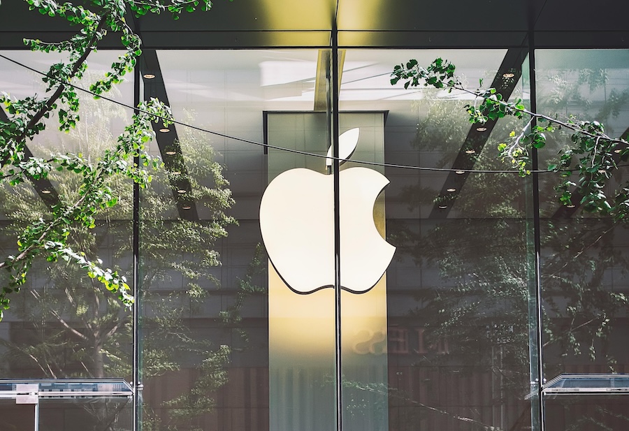 Apple Sustainability with Apple Logo