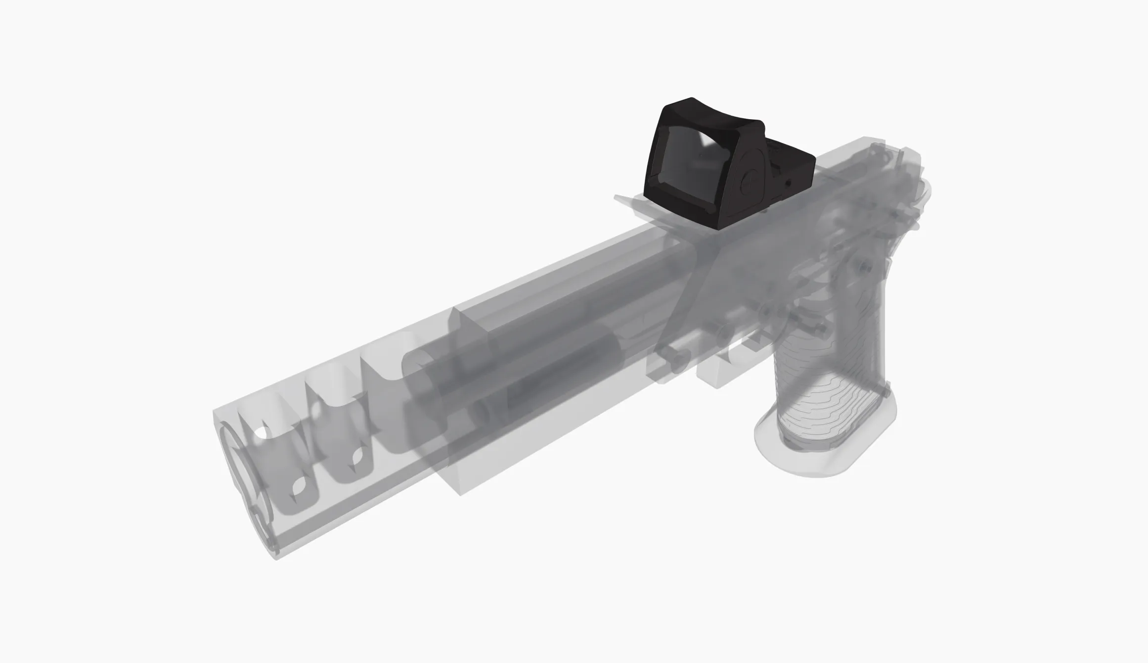 Прицел пистолета