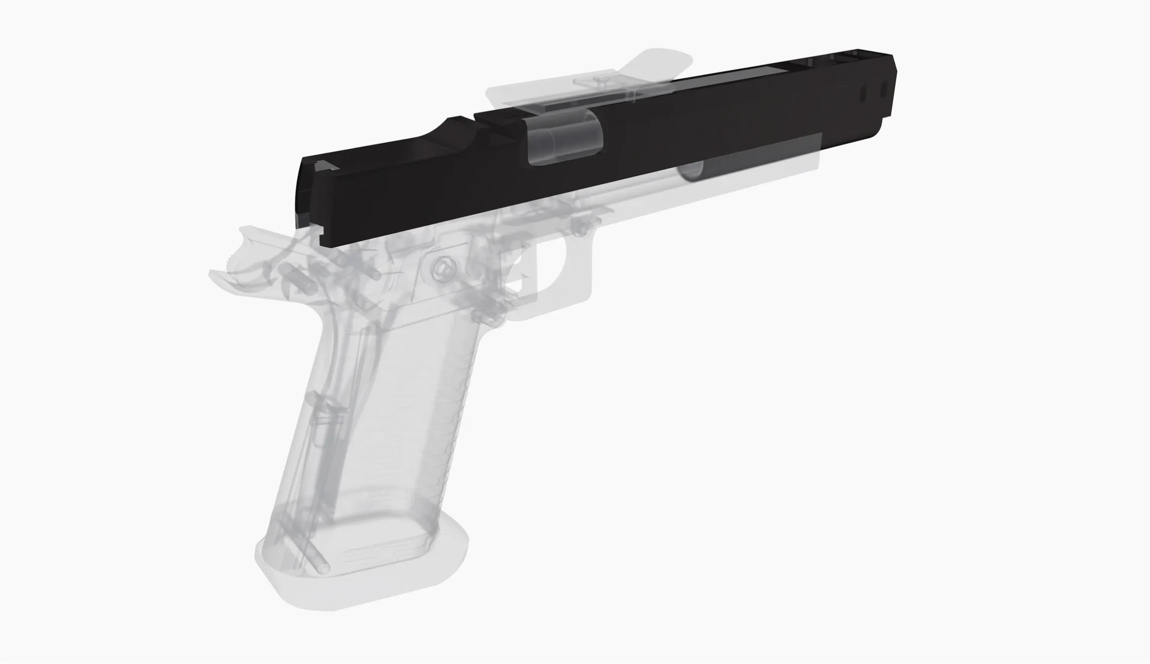 ЗАТВОР ПИСТОЛЕТA OPEN