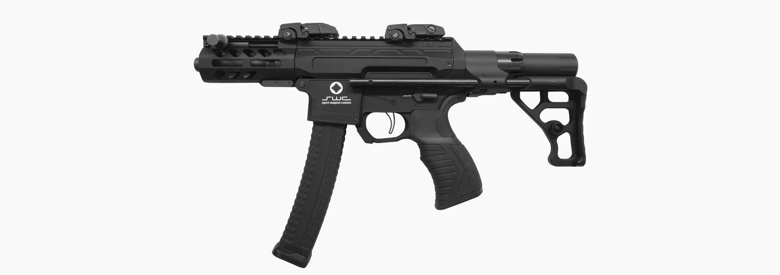 Пистолет травматический RISEN / 10x28 mm / 5,5”-136mm