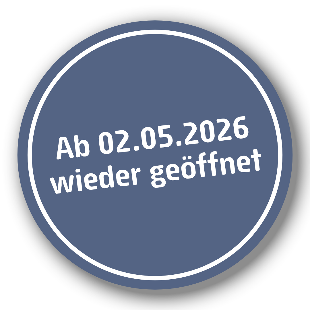 Sticker Information geöffnet oder gschlossen
