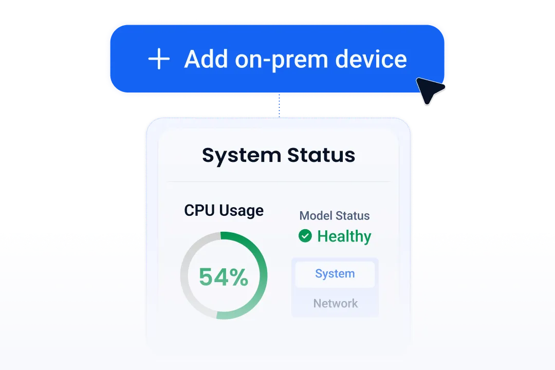 Eyz AI On-Prem Camera Feeds Feature