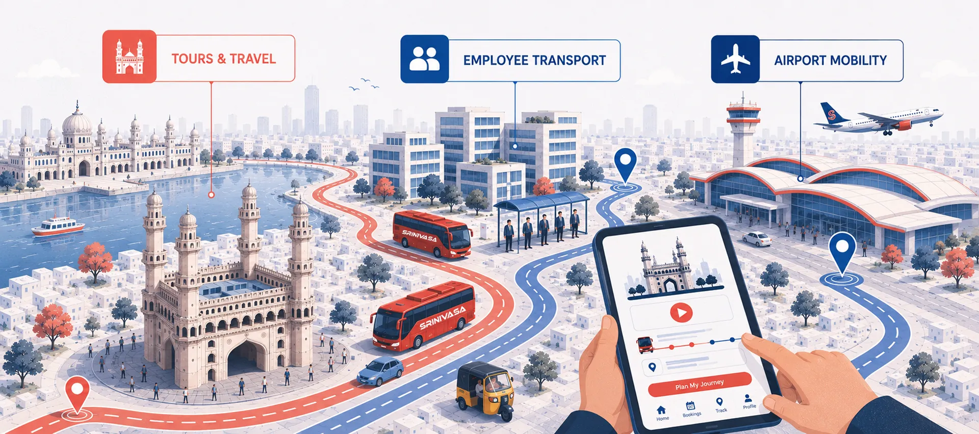 Tericsoft Helped Srinivasa Travels Build a Unified Digital Mobility Platform for Travel Operations