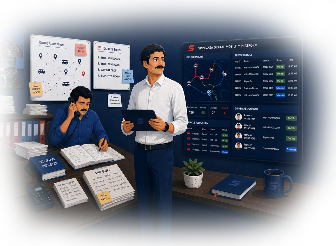 Srinivasa Travels' Mission