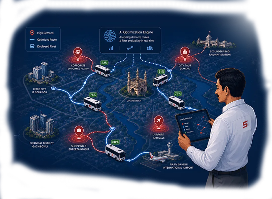 Srinivasa Travels' Solution 2: Demand-Supply Optimization Engine for Fleet Operations